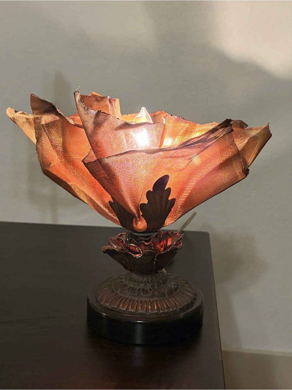 Wire Mesh Table Lamp